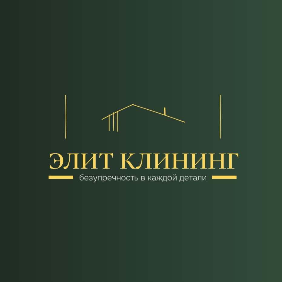 Логотип Элит Клининг — безупречность в каждой детали